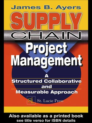 cover image of Supply Chain Project Management
